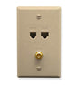 FACEPLATE, IDC, VOICE DATA, F-TYPE, IV