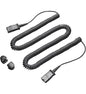 40711-01  Cable Ext. 10' Coil QD to QD