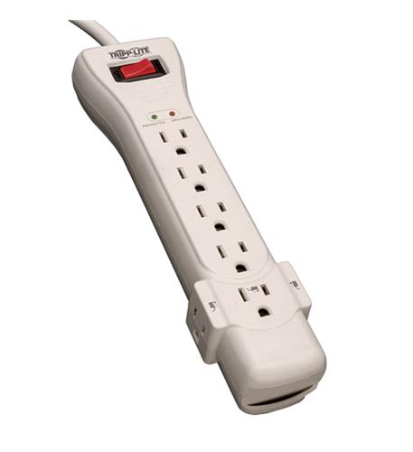 7 Outlet Surge Protector, 7ft Cord, 2160