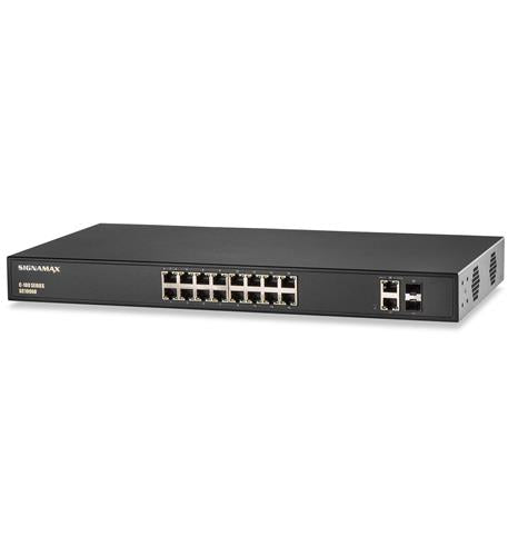 C-100 16 Port Fast Ethern PoEplus Switch