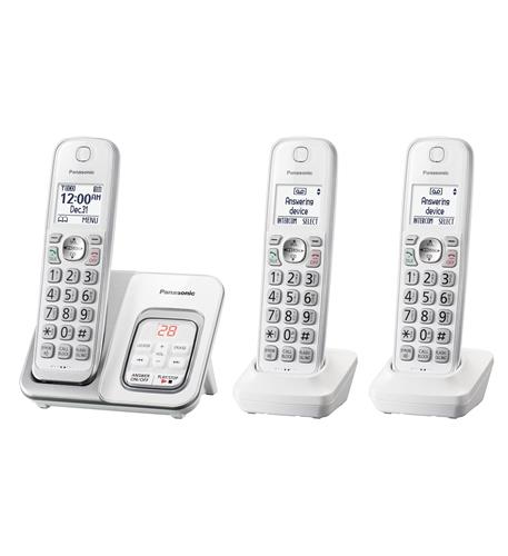 3 Handset DECT 6.0 Exp Cordless Phone