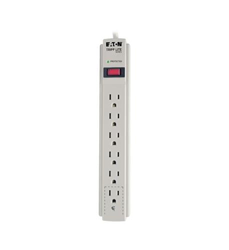 6 OUTLET SURGE STRIP 15' CORD