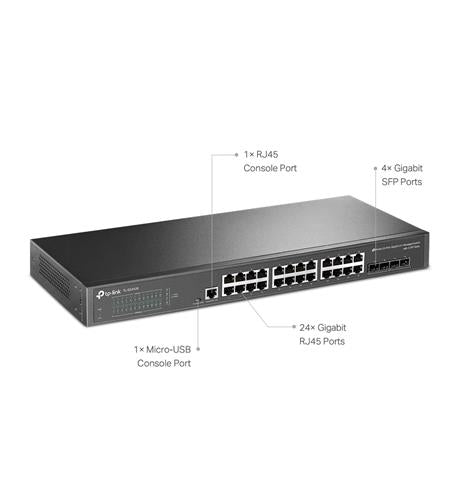 JetStream 24-Port Gigabit L2 Switch