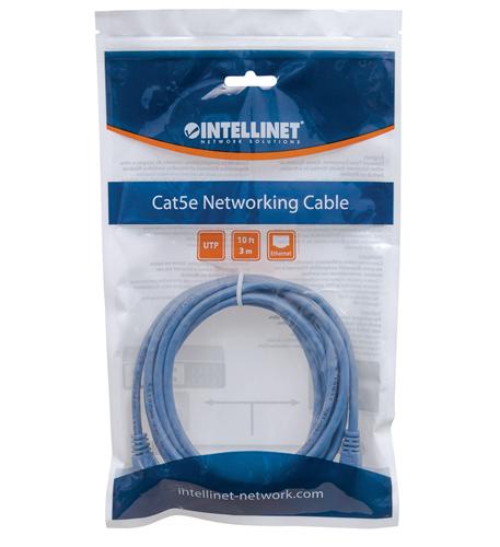 CAT5e BOOT PATCH CORD .5 FT BLUE
