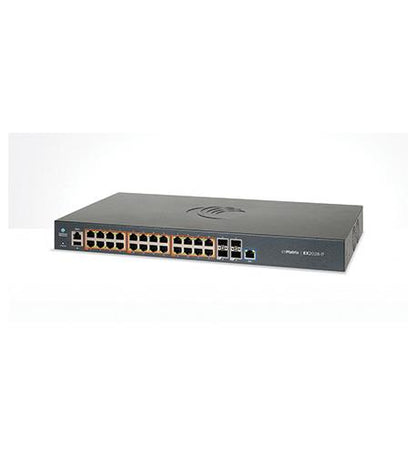 PoE Switch, 24 1G and 4 SFP+ fiber ports