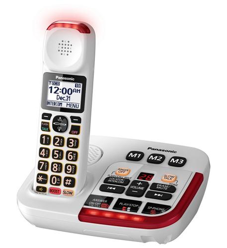Amplified Cordless with Answering in Whi
