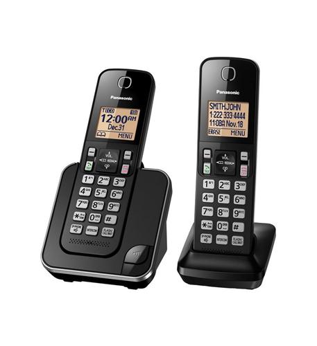 Expandable Cordless Phone with 2 HS