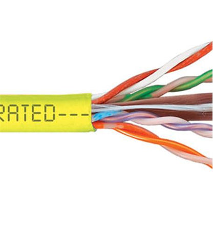CMP CAT6 PLENUM VALUELINE 500 MHz YELLOW