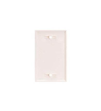Flush Wall Plate Blank - Almond