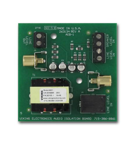 Audio Isolation Board