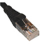 PATCH CORD, CAT6A, FTP, 15 FT, BK