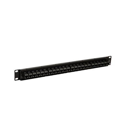 PATCH PANEL,CAT 6, FEED-THRU 24-P,1RMS