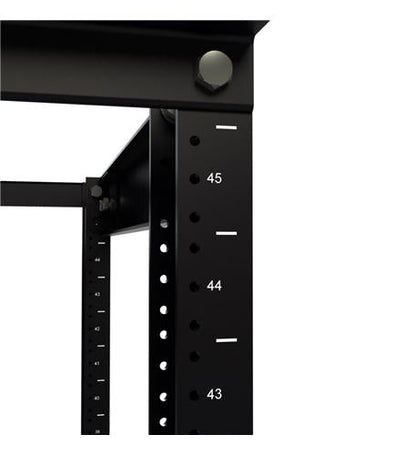 RACK, 4-POST DISTRIBUTION RACK, 7 FT