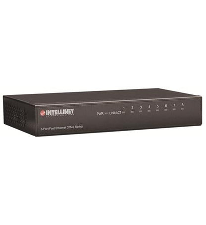 10/100 8 Port Switch, Desk, Metal