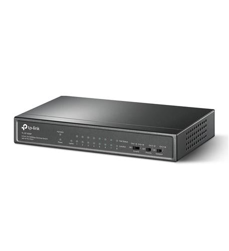 9-Port 10/100Mbps Desktop Switch w/8PoE+