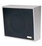 8in Amplified Wall Speaker, Metal, Black