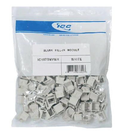 HD MODULE, BLANK 100 PK, WH