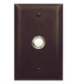 Door Bell Button Panel in Bronze
