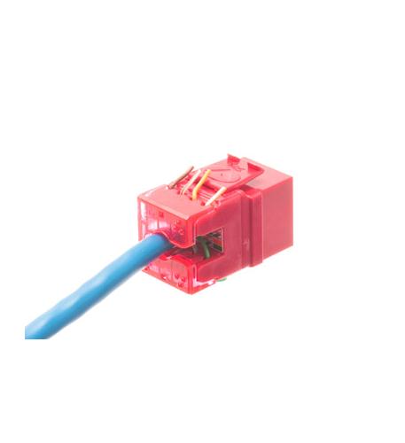 MODULE, CAT 6, EZ, RED