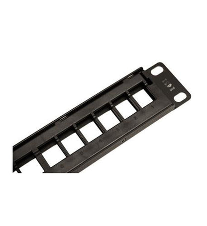 PATCH PANEL, BLANK, HD, 24-PORT, 1 RMS
