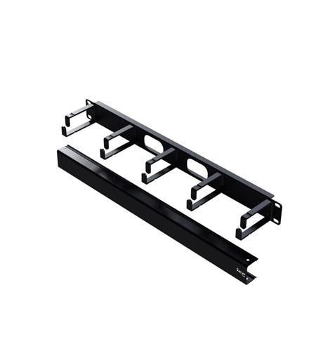 PANEL CABLE MGMT METAL RING AND COVER 1U