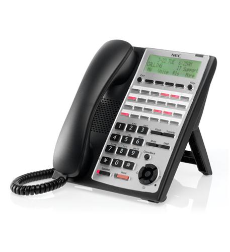 BE110272 24-Button Full-Duplex Tel Black