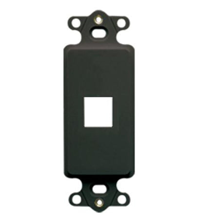 INSERT, DECOREX, 1-PORT, BK