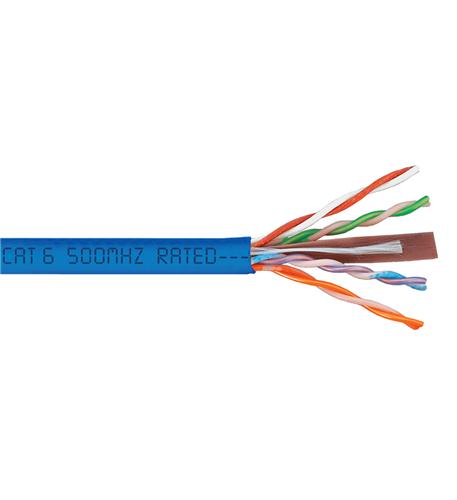 CMP CAT6 PLENUM VALUE LINE 500 MHz Blue