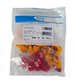 MODULE, CAT 6, EZ, 25 PK, YELLOW