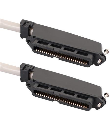 25-PAIR CABLE ASSEMBLY, F-F, 90deg, 25'