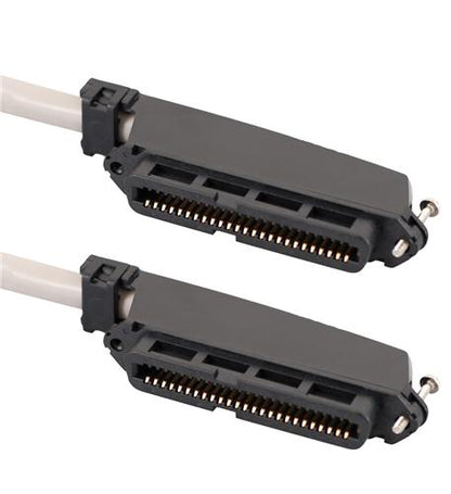 25-PAIR CABLE ASSEMBLY, F-F, 90deg, 25'