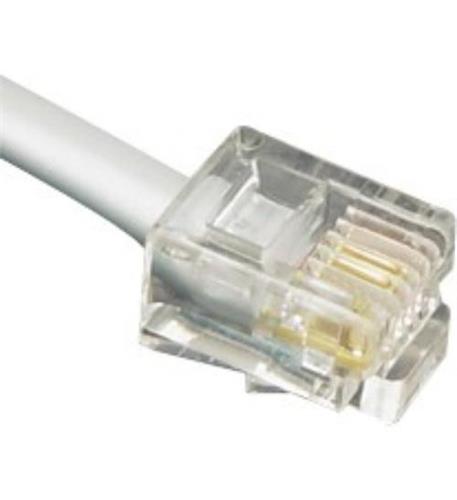 GCLC466001-F 6P4C 1 FT LINE CORD RJ11